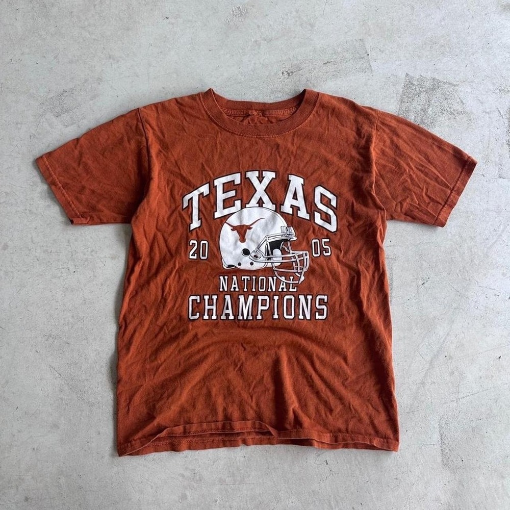 2005 Texas Longhorns National Champions Graphic T-Shirt Size Medium